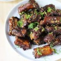 Spare Ribs Tips with Ginger and Scallion